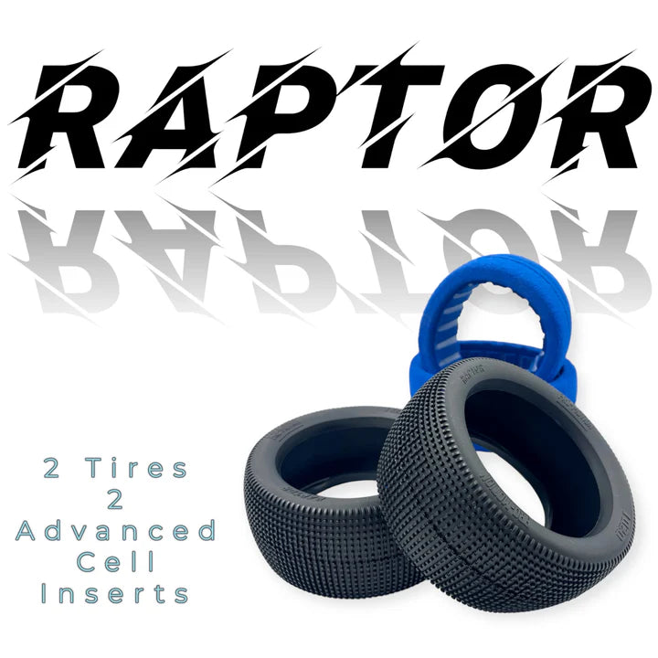 RAPTOR 8TH SCALE BUGGY TIRES